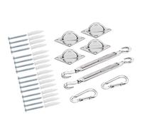 Kit de sujeción para toldos tri- y cuadrangulares