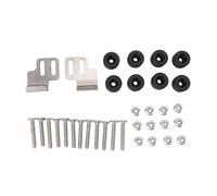Kit de Sujetadores para Maleta Lateral de Motocicleta | Hardware de montaje de maletero trasero de metal, para caja lateral de motocicleta y bolsa de almacenamiento