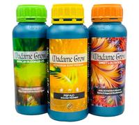 Kit de Super Fertilizantes para Plantas - Abonos Orgánicos - Crecimiento, Floración, Engorde, Protección y Nutrición - Grandes Cosechas (JERSEY, 3 x 500 ml)