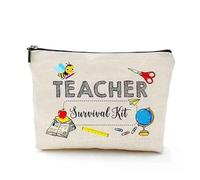 Kit de Supervivencia for Profesores, Regalo de Agradecimiento, Regalo de graduación for Profesores, Neceser Impermeable, neceseres for el Instituto.(Color 05)