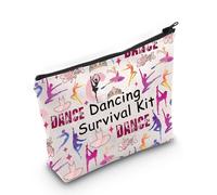 Kit de supervivencia para bailarina, bolsa de maquillaje con cremallera, regalo de recital, Kit de baile del Reino Unido, 0 unidades