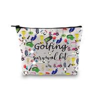 Kit de supervivencia para golf, bolsa de maquillaje, regalo de golf, accesorios de golf, regalo para mamá, golfista, humor, Bolsa de golf EU, Estuche de belleza
