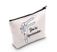 Kit de supervivencia para parteras, regalo para obstetricia y ginecología, regalo de agradecimiento con texto en inglés "You're Spectacular", bolsa de maquillaje con cremallera para médico y enfer,