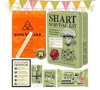 Kit de supervivencia para sharting, divertidas cosas de broma con ropa interior, kit de bromas de respaldo | para motín digestivo, familia, adolescentes, maridos, amigos, adultos, cumpleaños, Navidad