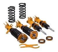 Kit de suspensión de coilovers de altura ajustable compatible con Coupé Tiburon 1. 6 CVVT 2. 7 2. 0 Modelos GLS de disminución del absorción de amortiguadores de choque