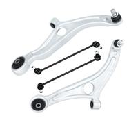 Kit de suspensión de enlace de extremo de barra estabilizadora de brazo de control inferior delantero de 4 piezas 545004R000 compatible con Sonata Optima 2011 2012