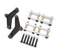Kit de Suspensión de Remolque K71 359 00 Juego de Suspensión de Resorte de Eje Metálico de Alta Resistencia para Vehículos de Eje Tándem (3.125 pulgadas)