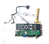 Kit de tablero controlador LCD M101NWT2 R0/R1/R2/R3/R4 M101NWT4 R3/R0 DVB Digital de 40 pines LVDS 1024600 HDMI VGA USB AV 3663 (M101NWT2 R4)
