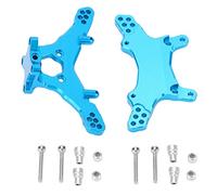 Kit de tablero de choque delantero y trasero de coche RC aleación de aluminio 1/18 soporte de suspensión de coche RC para LOSI para Mini-T 2.0