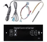 Kit de tablero de control diseñado para parrillas de pellets Louisiana Grill G2 con ajuste digital de punto de ajuste y parte de control de ventilador 50125