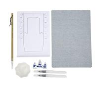 Kit de tablero de dibujo al agua, pincel reutilizable respetuoso con el medio ambiente, juego de tablero de arte para pintura al agua con soporte plegable para niños, artistas,