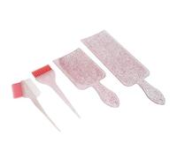 Kit de Tablero de Resaltado de Cabello, 4pcs Blanqueador de Tintado de Frustrado Múltiple para Colorear para Colorear para Niñas para Salón (PINK)