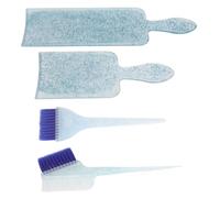 Kit de Tablero de Resaltado de Cabello, 4pcs Blanqueador de Tintado de Frustrado Múltiple para Colorear para Colorear para Niñas para Salón (BLUE)