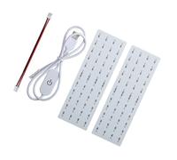 Kit de tablero de retroiluminación LED de litofanía para laboratorio, tablero de lámpara de repuesto para litofanía, accesorios de tablero de modelo fotográfico, accesorios de mejora estética de