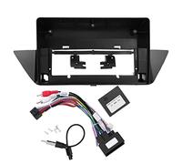 Kit de Tablero estéreo para Coche de 10,1 Pulgadas para X1 E83 2010 2014, Marco de Panel de instalación 2 DIN con arnés de Cables y Caja de protocolo