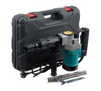 Kit de taladro de martillo rotativo de 1200 W, martillo eléctrico resistente, taladro de impacto de alta potencia perforador de hormigón