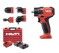 Kit de taladro sin escobillas HILTI SFE 2-A12 BL 12V | 2 baterías de 5,0 Ah |...