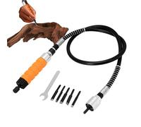 Kit De Tallado En Madera - Herramientas Para Escultura En Madera | Juego De Tallado Con Broca Eléctrica Para Detallar Manualidades Taller Exterior Pulido Joyería Muebles Principiantes