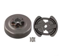 Kit de tambor de embrague de motosierra 325 7T para Poulan para modelos Craftsman PP5020AV PP4818A 358350981 Conjunto de embrague completo y rodamiento de agujas adecuado para reemplazo