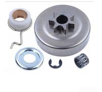 Kit de tambor de embrague de motosierra con rodamiento para MS250 MS230 MS210 025 023 021, piezas de repuesto de montaje de rueda de nariz de piñón, componente de accionamiento de metal