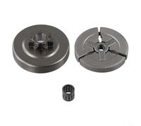 Kit de tambor de embrague y piñón de repuesto para motosierra china 4500 5200 5800 para modelos de 45CC 52CC 58CC con rodamiento de agujas