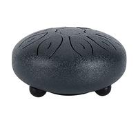 Kit de Tambor de Lengua de Acero, 11 Tonos, Instrumento de Percusión de Sartén de Mano Sánscrito Etéreo sin Preocupaciones, 6 PulgadasKit de Lengua de Acero, Tambor de Lengua,