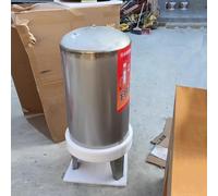 Kit de Tanque de presión de Pozo Grande de 700 L - Tanque de Agua Vertical de Acero Inoxidable 304 para Sistemas domésticos, Ideal para Cocina, Ducha, Inodoro y jardín - 160 x 70 cm/63 x 27