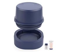 Kit de tapa de cuchilla de repuesto y tapa de recipiente para licuadora portátil Ninja Blast, accesorios de licuadora de repuesto para licuadoras portátiles Ninja BC151/BC100 Series (azul)
