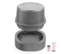 Kit de tapa de cuchilla de repuesto y tapa de recipiente para licuadora portátil Ninja Blast, accesorios de licuadora de repuesto para licuadoras portátiles Ninja BC151/BC100 Series (gris)