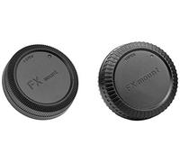 Kit de tapa para el cuerpo de la cámara trasera del objetivo compatible con Fujifilm X-S10 X-T4 X-T200 X-PRO3 X-A7 X-T3 X-T100 X-H1 X-A5 X-E3 X-T20 X-A10 X-A3 X-T2 X-PRO2 X-E2S X-T1 X-T10
