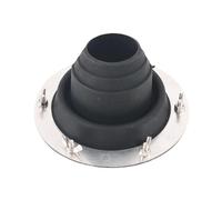 Kit de tapajuntas de tubería de techo, tapajuntas de tubería de estufa para tienda | Kit de chimenea de techo de alta temperatura,Bota de tubo de gato de flexible, horno de leña, chimenea, tiend