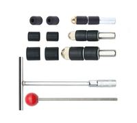 Kit de Tapón de Agua para Tuberías, Reparación de Fugas de Acero Inoxidable, Herramienta de Bloqueo de Agua Termofusible, Agujas para Tuberías de Agua, Fusión en Caliente para