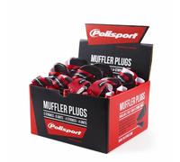 Envío gratis kit de tapones de escape polisport-4 pcs 2t/6 pcs 4t para moto