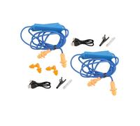Kit de Tapones para los Oídos con Auriculares para Supresión de Ruido en el Trabajo, Protección Auditiva para Entornos Ruidosos en Obras de