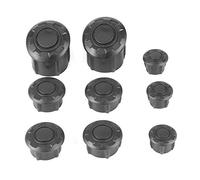 Kit de tapones para tapas de orificios para marcos de motocicletas, tapones para orificios para marcos de motocicletas Cubierta para orificios para marcos de motocicletas Tapa de tapones para brazos o