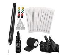Kit de tatuaje, juego de agujas para tatuaje, Kit de palo de mano, pluma fuerte y estable, fuente de alimentación 1, 3, 5, 7, 9RL, juego de agujas para artista