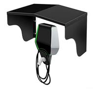 Kit de techo protector de cargador montado en la pared, cubierta protectora resistente a la intemperie, cubierta protectora de carga para lluvia para uso en exteriores