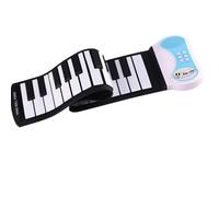 Kit De Teclado De Piano Órgano Electrónico Profesional Portátil De 37 Teclas, De Silicona Enrollable Para Estudiantes