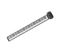Kit De Teclado De Piano Versión En Inglés Piano Enrollado A Mano 88 Teclas Teclado Electrónico Plegable MIDI Para Principiantes De Silicona Engrosada Para Adultos(Uk)