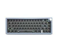 Kit de teclado mecánico, teclado GMk67, teclado de computadora con interruptores marrones, teclado mecánico retroiluminado RGB, teclado de juego de 67 teclas con perilla multimedia, teclado de computa