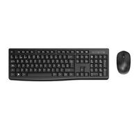 Kit de Teclado y ratón Wireless, diseño ergonómico, conexión USB, Ideal para Oficina y Gaming, Mejora la Comodidad y productividad.