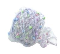 Kit de tejido a mano de bola grande de hilo for gorro y bufanda, bolsa de crochet, hilo Sugar Rabbit, materiales hechos a mano, bricolaje Crt(Purple weight 140)