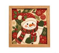 Kit de tela de bricolaje de vacaciones de 20 cm para actividades de unión | Fomenta la creatividad artística, manualidades prácticas, decoraciones festivas personalizables, proyecto perfecto de