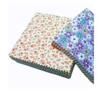 kit de tela para acolchar diy 100 piezas de tela patchwork colorida