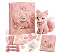 kit de tela para acolchar diy Colección de patchwork DIY de Pink Forest Friends