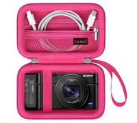 Kit de teléfono móvil canboc para Sony rx100 VII / rx100 Vi / rx100 V / rx100 IV / rx100 III cámara Digital compacta, Paquete de Fotos de Puntos, Rosa