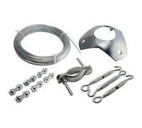 Kit de tensores para mástil de Antena, Resistente, Ajustable, fácil instalación reforzar y estabilizar Antenas.