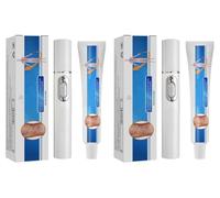 Kit de terapia de luz azul para venas varicosas, kit revitalizante para piernas, crema de masaje y rodillo, alivia las piernas cansadas, mejora la apariencia de la piel, contiene extractos de plantas