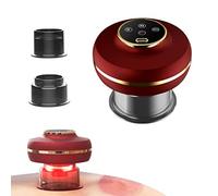 Kit de terapia de ventosaterapia dinámica inteligente con 3 ajustes de temperatura, masajeador de celulitis Gua Sha, para casa, oficina y viajes