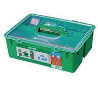 Kit de terraza resinosa SPAX - 850 tornillos 4,5 x 60 A2 +espaciadores +5 puntas - 500009020009